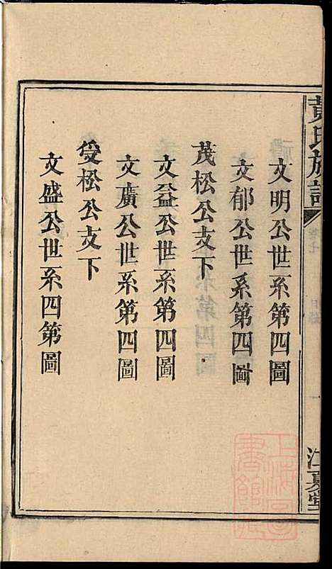 黄氏族谱_黄德成_13册_江夏堂_清道光22年(1842_黄氏家谱_九