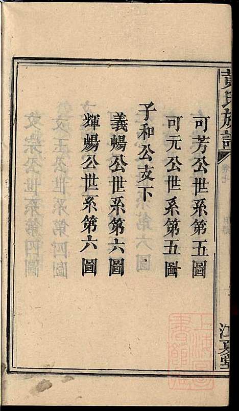 黄氏族谱_黄德成_13册_江夏堂_清道光22年(1842_黄氏家谱_九