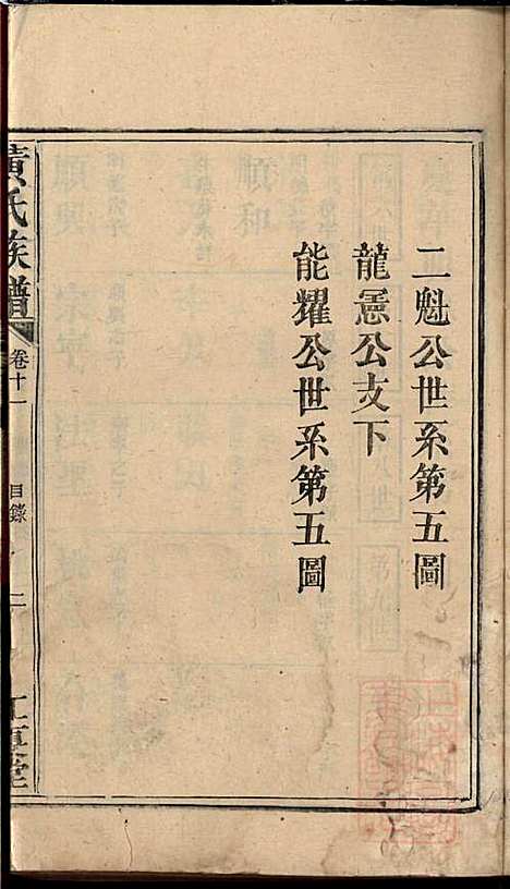 黄氏族谱_黄德成_13册_江夏堂_清道光22年(1842_黄氏家谱_十三