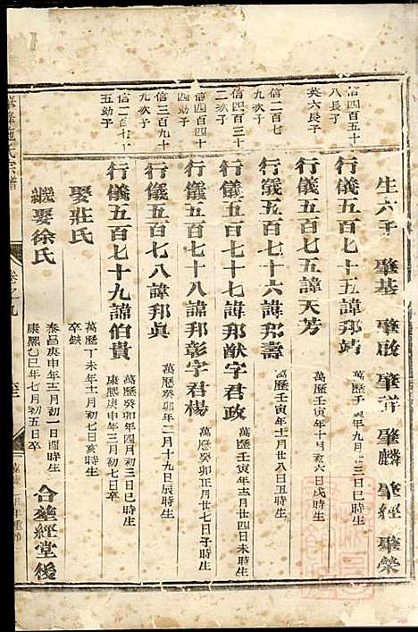 华峰施氏宗谱_施士洙_10册_金华施氏_清嘉庆10年(1805_华峰施氏家谱_七