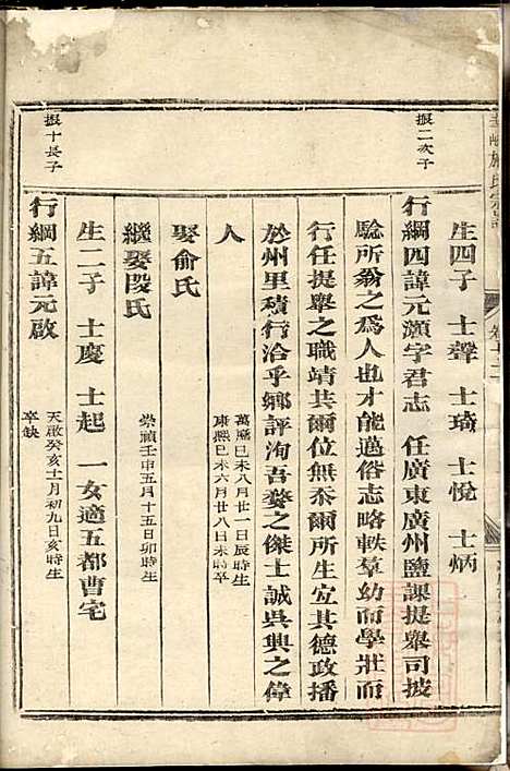 华峰施氏宗谱_施士洙_10册_金华施氏_清嘉庆10年(1805_华峰施氏家谱_九