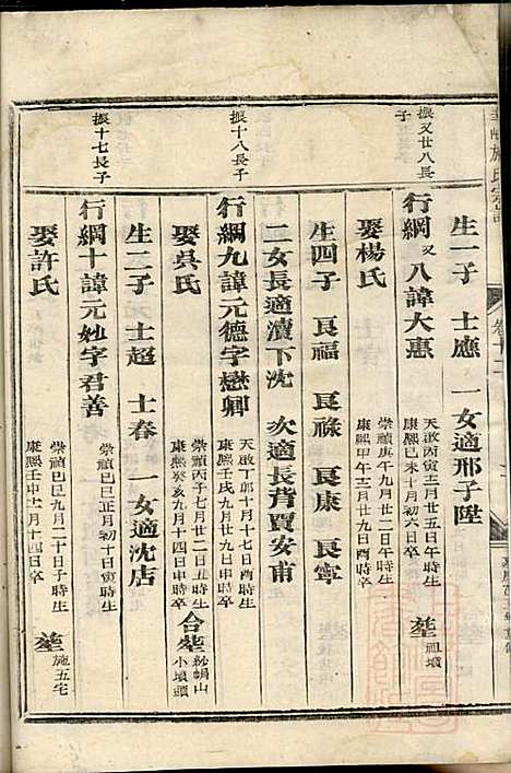 华峰施氏宗谱_施士洙_10册_金华施氏_清嘉庆10年(1805_华峰施氏家谱_九