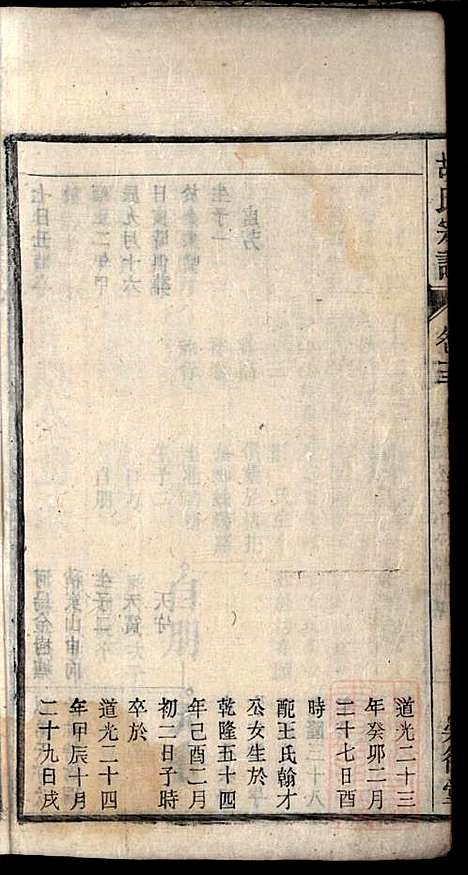 胡氏宗谱_胡豫桐_13册_崇德堂_清光绪4年(1878_胡氏家谱_十二