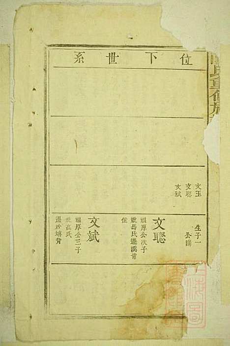 陈氏重修族谱_陈孚言_7册_魁聚堂_清道光13年(1833_陈氏重修家谱_五