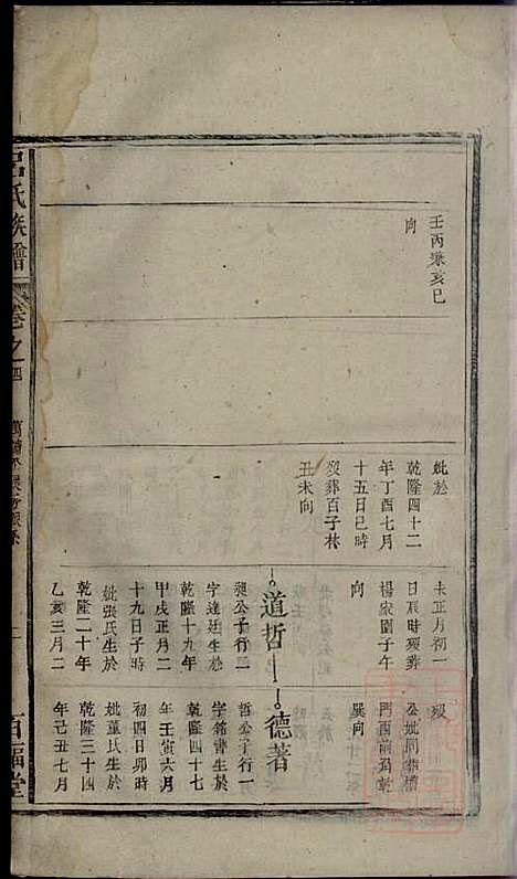 吕氏宗谱_吕开弟_8册_爱连堂_清同治5年(1866_吕氏家谱_三