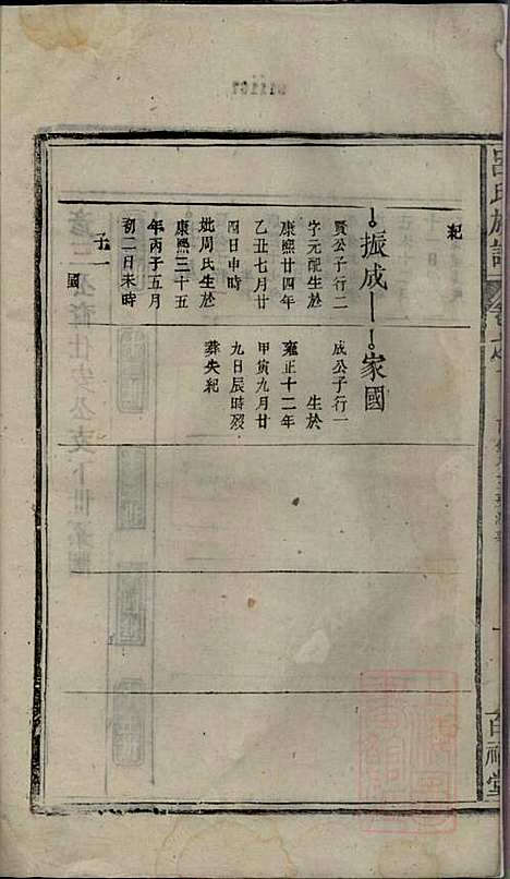 吕氏宗谱_吕开弟_8册_爱连堂_清同治5年(1866_吕氏家谱_六