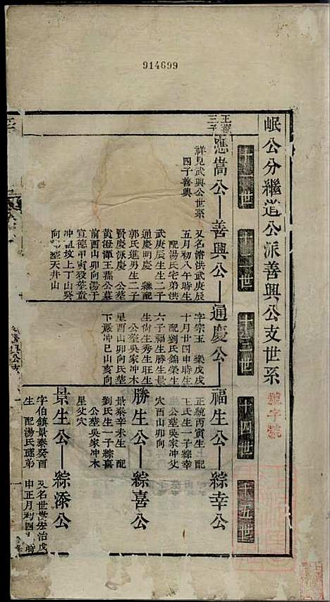 李氏宗谱_李世兆_12册_旌德_清乾隆49年(1784_李氏家谱_七