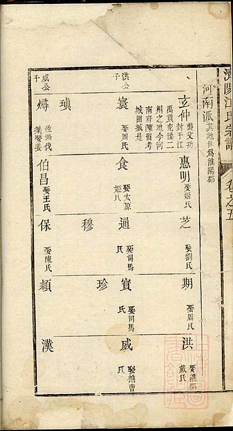 济阳江氏统会宗谱_江维山_6册_济阳江氏_清乾隆31年(1766_济阳江氏统会家谱_三