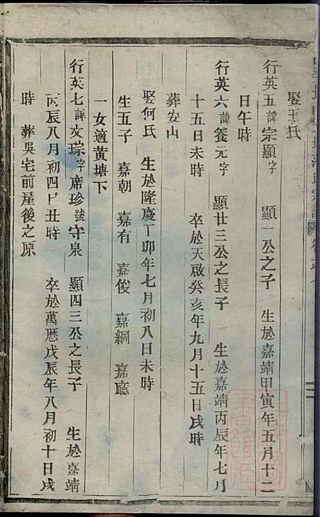 古婺长山栗塘范氏宗谱_2册_长山范氏_清光绪29年(1903_古婺长山栗塘范氏家谱_二