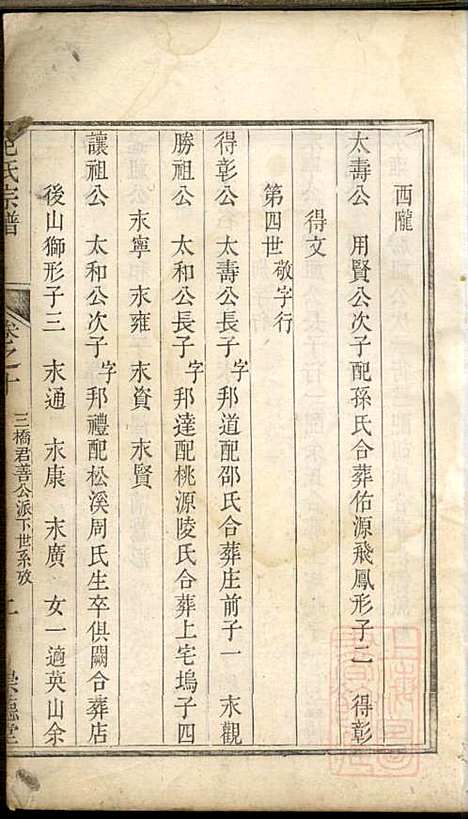 范氏宗谱_范宗孔_3册_崇德堂_清乾隆45年(1780_范氏家谱_二