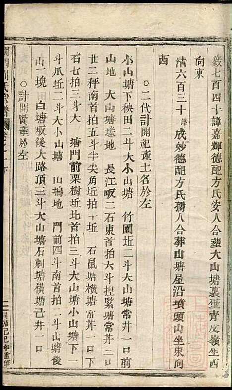 湖门刘氏宗谱_10册_清同治8年(1869_湖门刘氏家谱_四