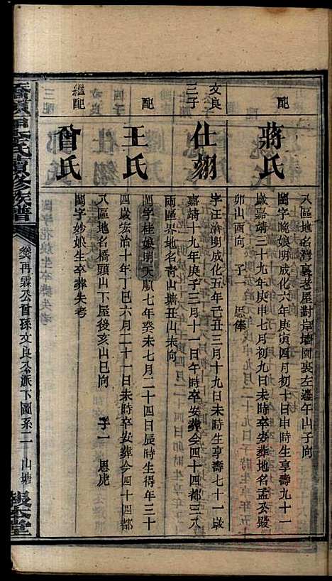 桥头一甲李氏续修族谱_15册_报本堂_清同治元年(1862_桥头一甲李氏续修家谱_八