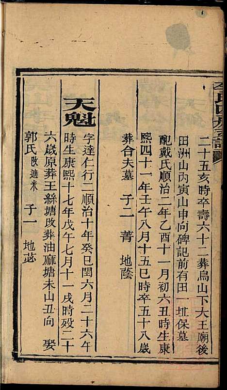 尖山李氏四房支谱_李章祁_14册_清嘉庆八年(1803_尖山李氏四房支谱_五