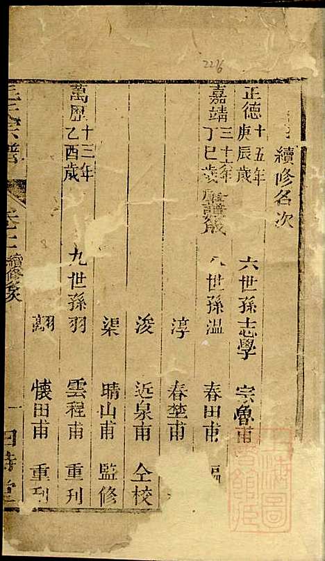 毛氏宗谱_毛廷儒_1册_四诗堂_清同治11年(1872_毛氏家谱_一