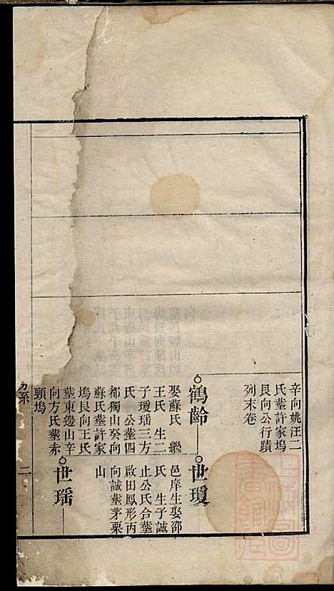 李氏家乘_李垣_28册_宣城李氏_清道光元年(1821_李氏家乘_三