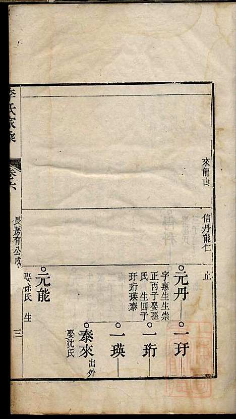 李氏家乘_李垣_28册_宣城李氏_清道光元年(1821_李氏家乘_七