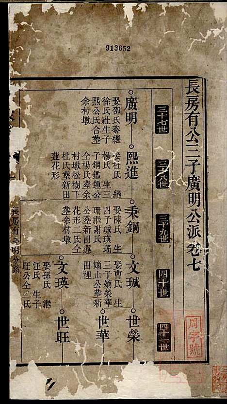 李氏家乘_李垣_28册_宣城李氏_清道光元年(1821_李氏家乘_八