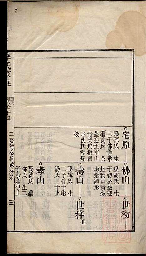 李氏家乘_李垣_28册_宣城李氏_清道光元年(1821_李氏家乘_十五