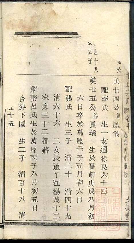 暨阳西河毛氏宗谱_毛天一_1册_文振堂_清道光16年(1836_暨阳西河毛氏家谱_一