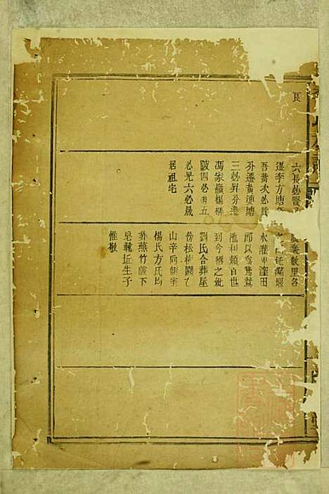 李氏族谱_李永宝_9册_陇西堂_清咸丰10年(1860_李氏家谱_五