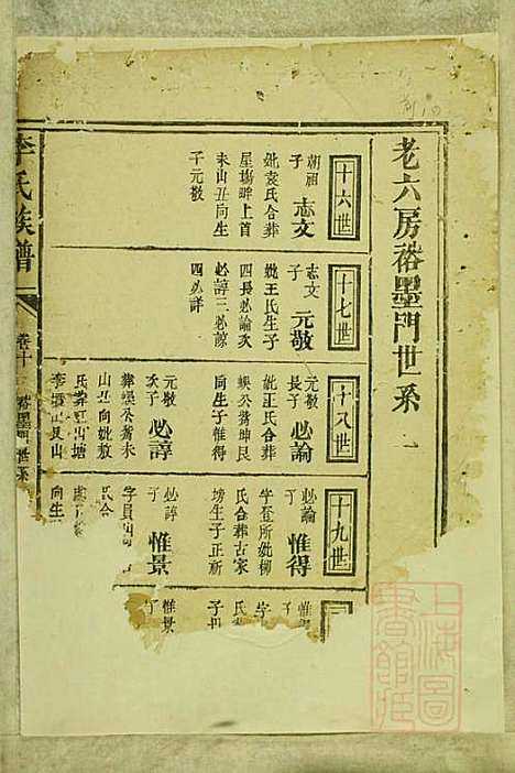 李氏族谱_李永宝_9册_陇西堂_清咸丰10年(1860_李氏家谱_八