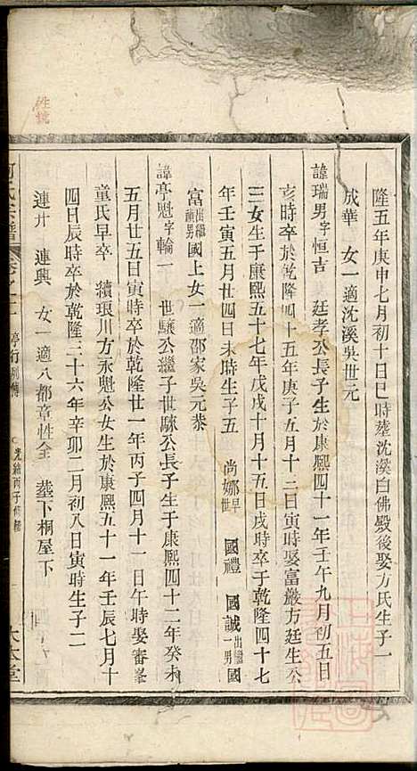 何氏宗谱_何馀善_10册_大本堂_清光绪2年(1876_何氏家谱_七