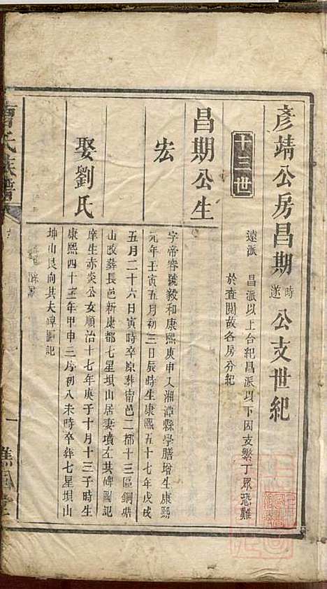 曹氏族谱_曹基澍等_20册_谯国堂_清同治四年(1865_曹氏家谱_六