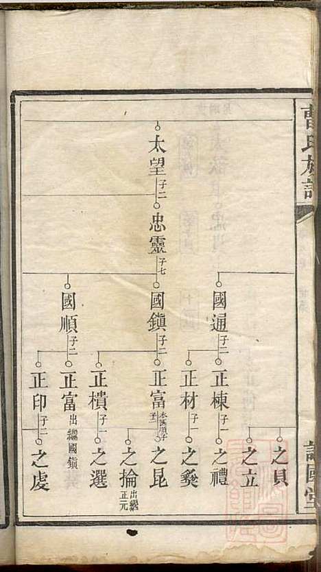 曹氏族谱_曹基澍等_20册_谯国堂_清同治四年(1865_曹氏家谱_九