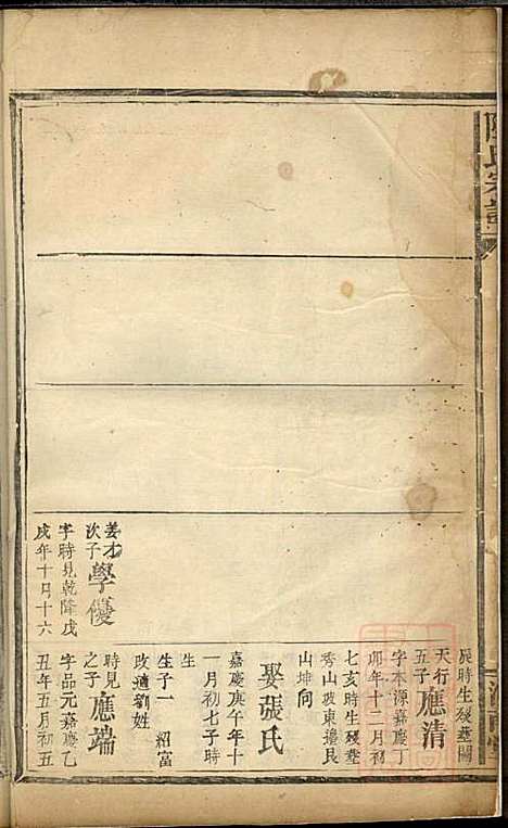 陆氏宗谱_陆彝典、陆楚华_6册_以文堂_清同治4年(1865_陆氏家谱_四