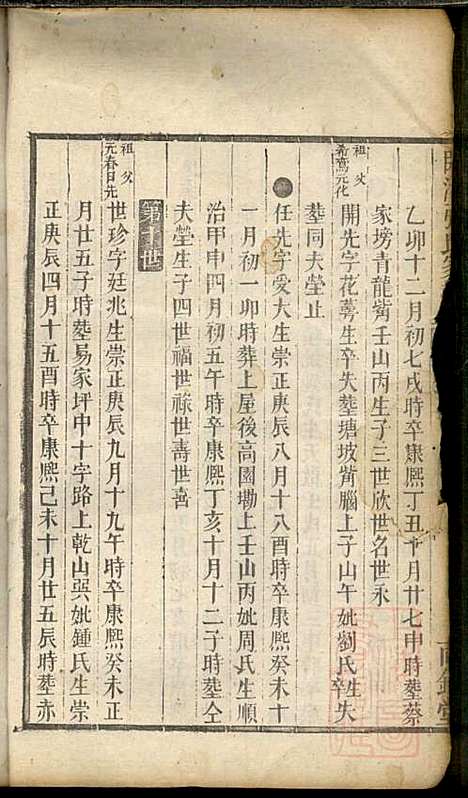 临湘张氏家乘_张秉煜_1册_两铭堂_清同治7年(1868_临湘张氏家乘_一