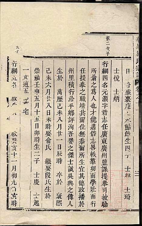 华峰施氏宗谱_施永礼_8册_金华施氏_清乾隆46年(1781_华峰施氏家谱_七