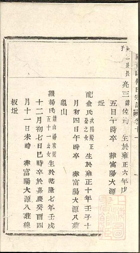 暨阳青山傅氏宗谱_9册_暨阳傅氏_清同治10年(1871_暨阳青山傅氏家谱_六