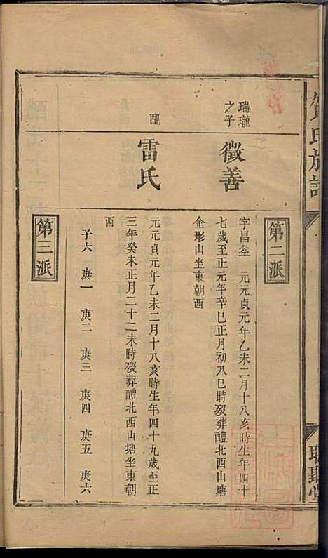 贺氏族谱_贺林桂_6册_聪听堂_清同治5年(1866_贺氏家谱_三