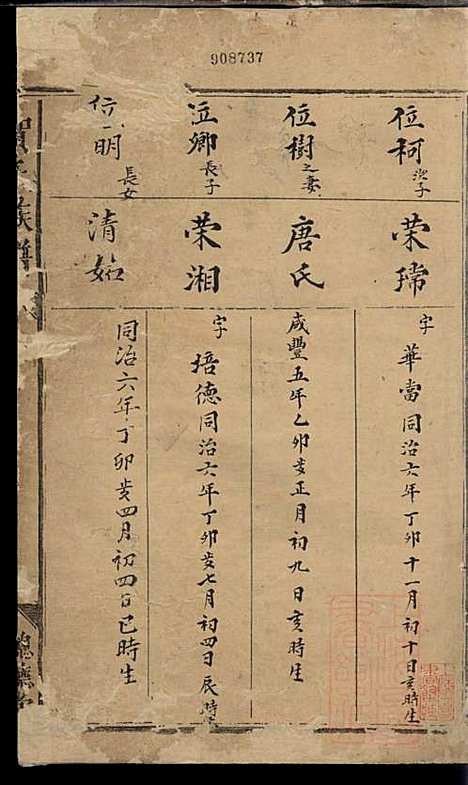 贺氏族谱_贺林桂_6册_聪听堂_清同治5年(1866_贺氏家谱_四