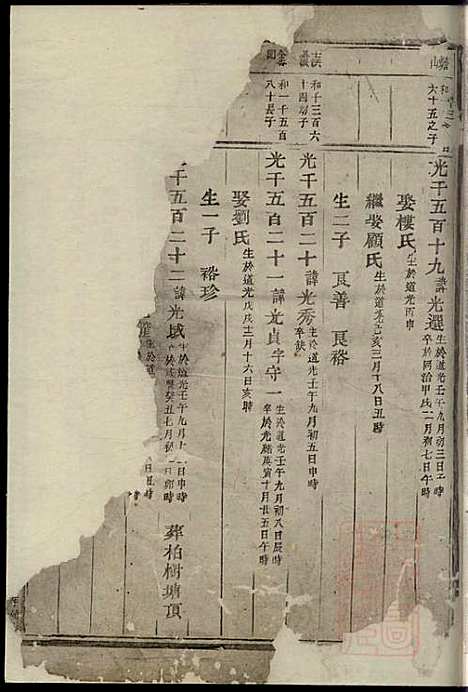 东阳何氏宗谱_8册_东阳何氏_清宣统3年(1911_东阳何氏家谱_七