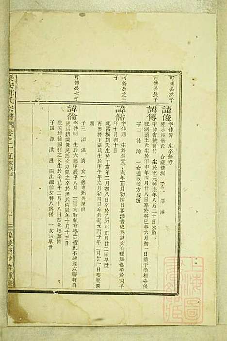 乐安郑氏宗谱_6册_乐安郑氏_清嘉庆11年(1806_乐安郑氏家谱_六