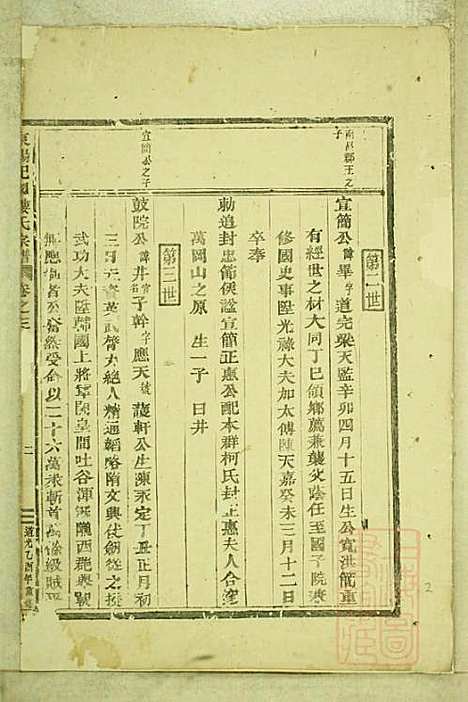 东阳癓国楼氏宗谱_楼元党_8册_东阳楼氏_清道光5年(1825_东阳癓国楼氏家谱_四