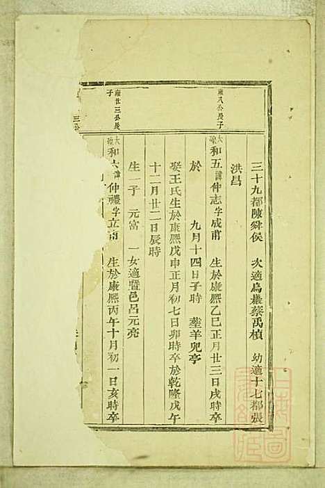 东阳癓国楼氏宗谱_楼元党_8册_东阳楼氏_清道光5年(1825_东阳癓国楼氏家谱_六