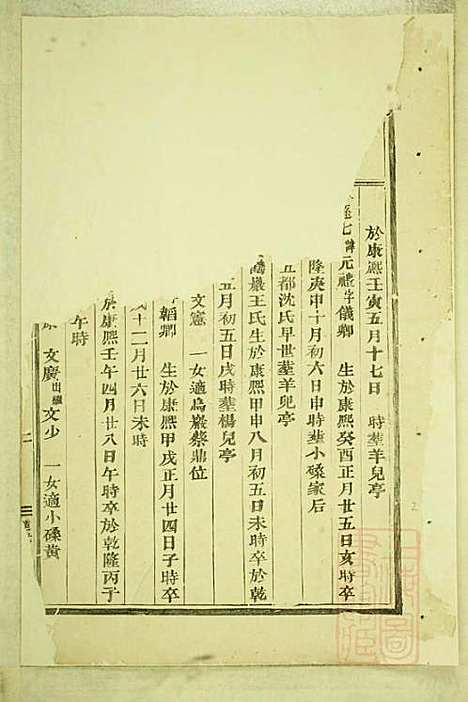 东阳癓国楼氏宗谱_楼元党_8册_东阳楼氏_清道光5年(1825_东阳癓国楼氏家谱_七