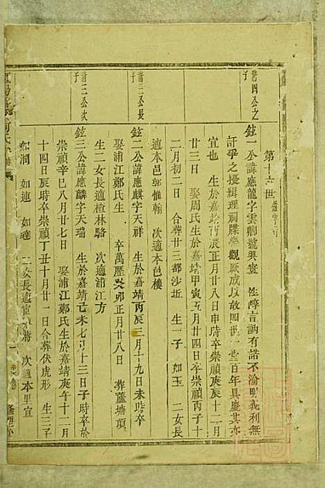 暨阳善溪何氏宗谱_何炳文_14册_肇眕堂_清同治10年(1871_暨阳善溪何氏家谱_三