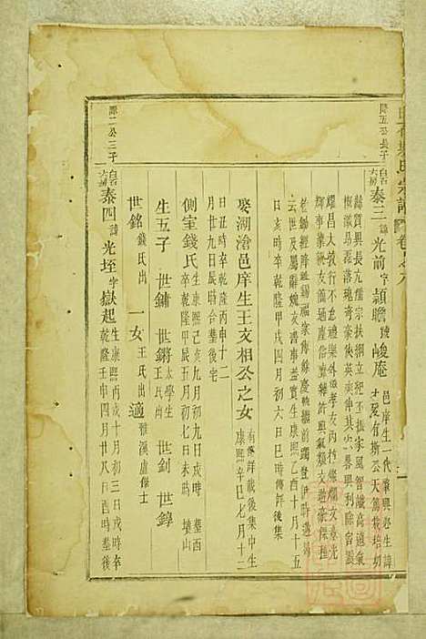 白石斯氏宗谱_斯季秀_8册_东阳斯氏_清光绪3年(1877_白石斯氏家谱_五