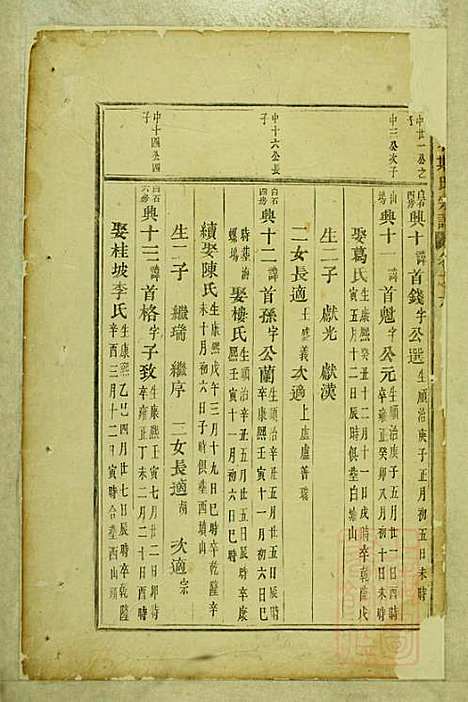 白石斯氏宗谱_斯献德_6册_东阳斯氏_清道光28年(1848_白石斯氏家谱_二