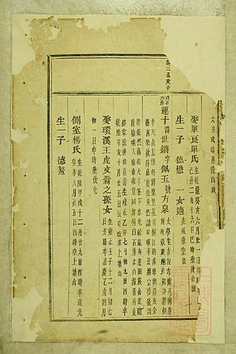 白石斯氏宗谱_斯献德_6册_东阳斯氏_清道光28年(1848_白石斯氏家谱_三