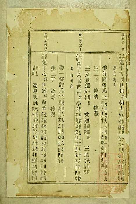 白石斯氏宗谱_斯献德_6册_东阳斯氏_清道光28年(1848_白石斯氏家谱_三