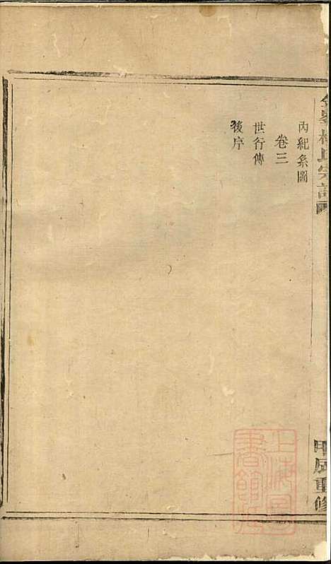 金峰楼氏宗谱_楼德长_1册_诸暨楼氏_清乾隆49年(1784_金峰楼氏家谱_一