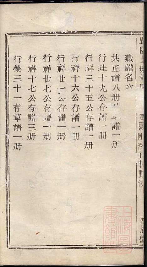 暨阳上塘前周氏宗谱_周国丰_2册_永思堂_清同治11年(1872_暨阳上塘前周氏家谱_一