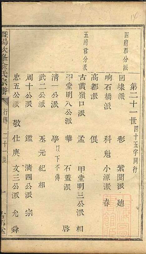 暨阳次峰俞氏宗谱_俞鸿裳_73册_古邗堂_清道光16年(1836_暨阳次峰俞氏家谱_七