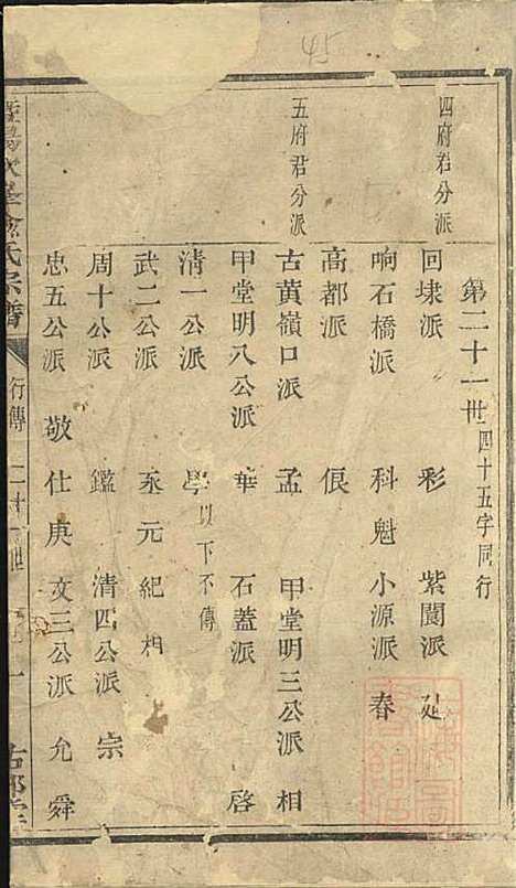 暨阳次峰俞氏宗谱_俞鸿裳_73册_古邗堂_清道光16年(1836_暨阳次峰俞氏家谱_八