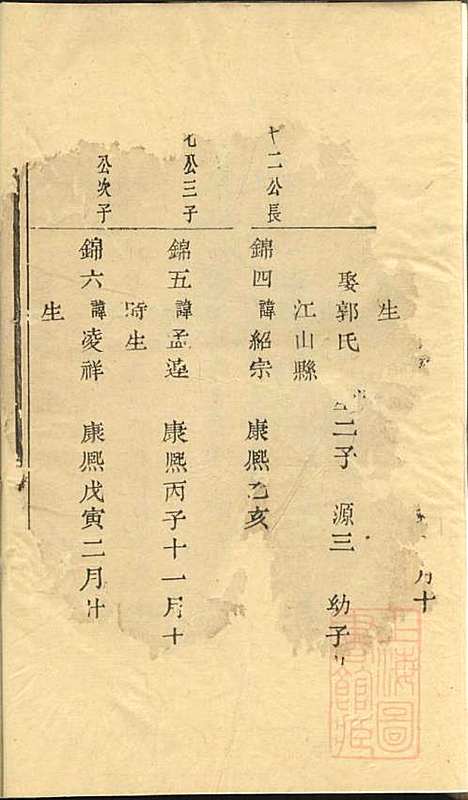 暨阳次峰俞氏宗谱_俞鸿裳_73册_古邗堂_清道光16年(1836_暨阳次峰俞氏家谱_二五