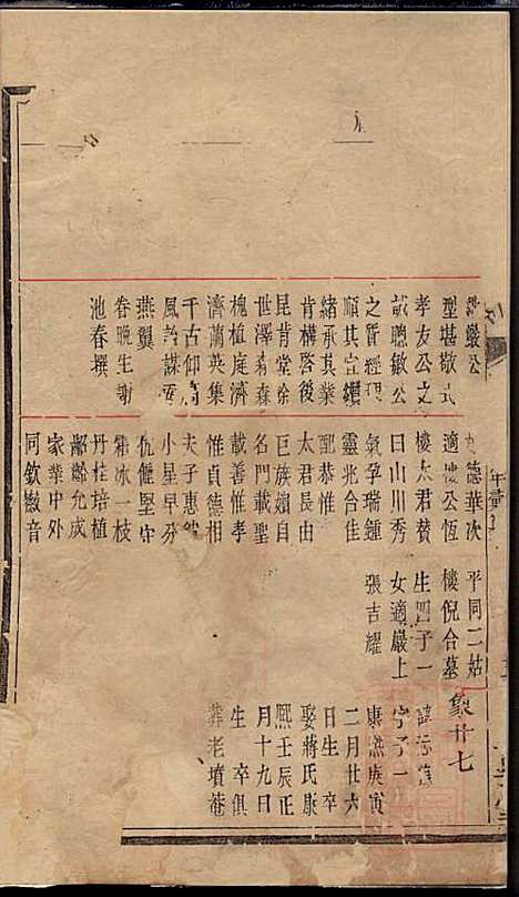 暨阳次峰俞氏宗谱_俞鸿裳_73册_古邗堂_清道光16年(1836_暨阳次峰俞氏家谱_五三